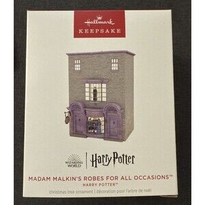 MADAM MALKIN'S ROBES FOR ALL OCCASIONS HARRY POTTER 2024 Hallmark Ornament